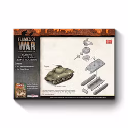 Marine M4 Sherman Platoon (x5 Plastic) - UBX99