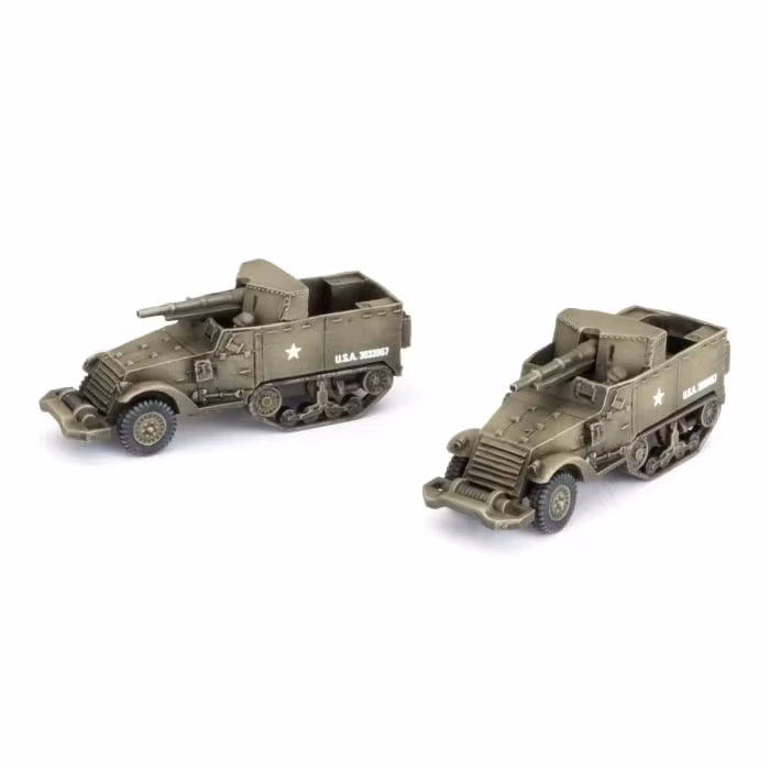 Marine 75mm SPM Self-propelled Gun Platoon - US103