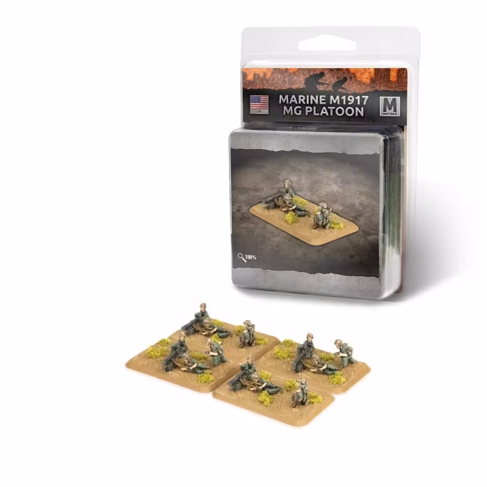 Marine M1917 MG Platoon (x4) - US814