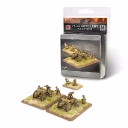 75mm Field Artillery Section (x2) - JP571