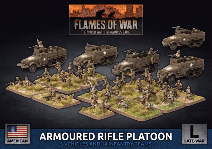 Armoured Rifle Platoon (Plastic) - UBX75