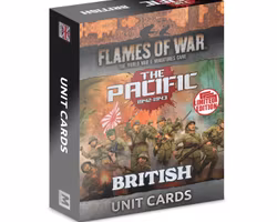 British, Australian & Indian MW Unit Card Pack (x55 Cards) - Limited Edition -FW258BU