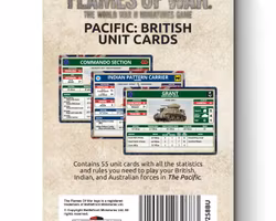 British, Australian & Indian MW Unit Card Pack (x55 Cards) - Limited Edition -FW258BU