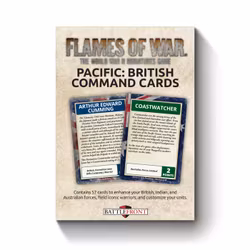 British, Australian & Indian MW Command Card Pack (x57 Cards) - Limited Edition -FW258BC