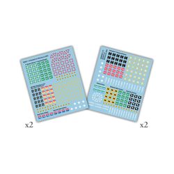 British Far East & Commonwealth Decals (x4) - BR947