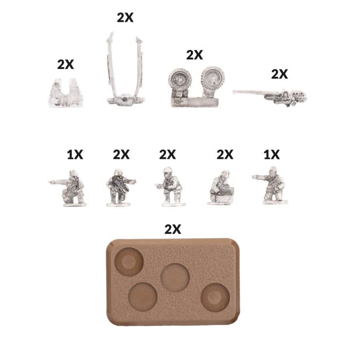 47mm Rapid-fire Gun Platoon (x2) - JP511