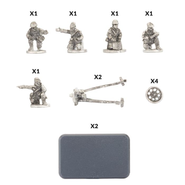 70mm Battalion Gun Platoon (x2) - JP561