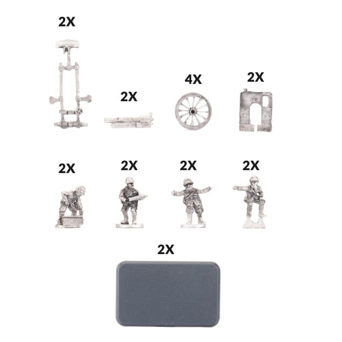 75mm Regimental Gun Platoon (x2) - JP566