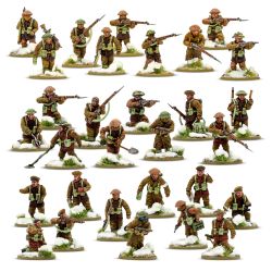 British & Canadian Infantry (Winter) Platoon - 402011027