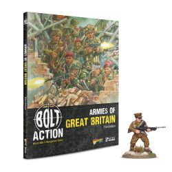 Armies of Great Britain (3rd Ed.) with Capt. John Henry Cound Brunt VC MC special miniature