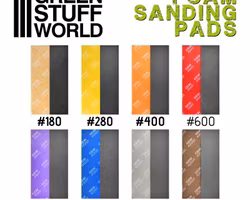 Foam Sanding Pads - Fine Grit Assortment x20