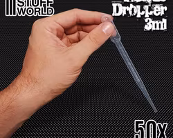 50x Long Droppers with Suction Bulb