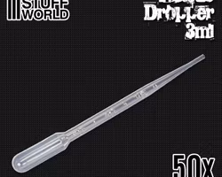 50x Long Droppers with Suction Bulb