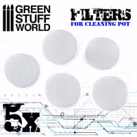Airbrush Cleaning Pot Filters (x5)