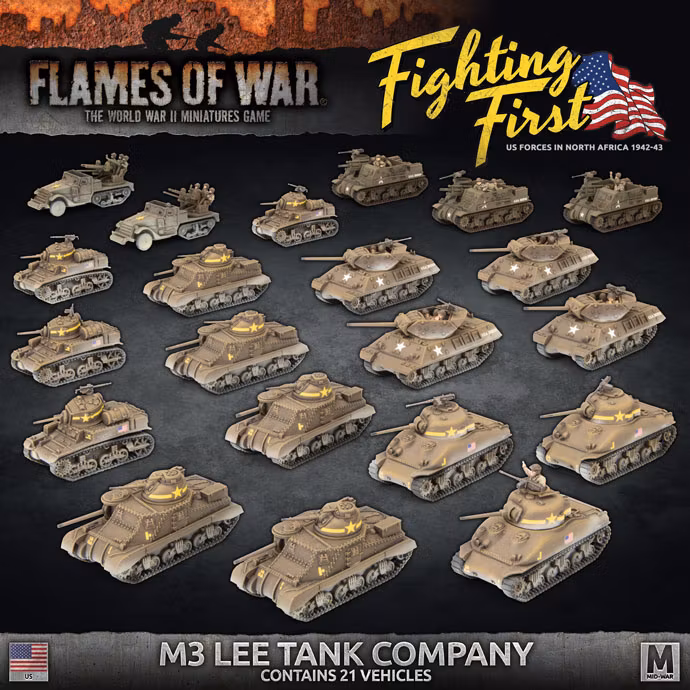 American M3 Lee Tank Company - USAB12