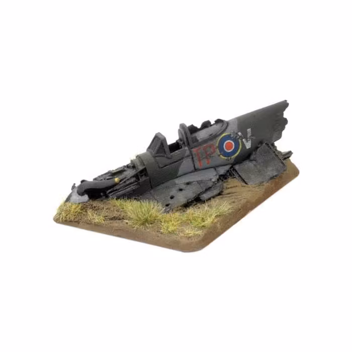 Crashed Typhoon objective marker -- XX510
