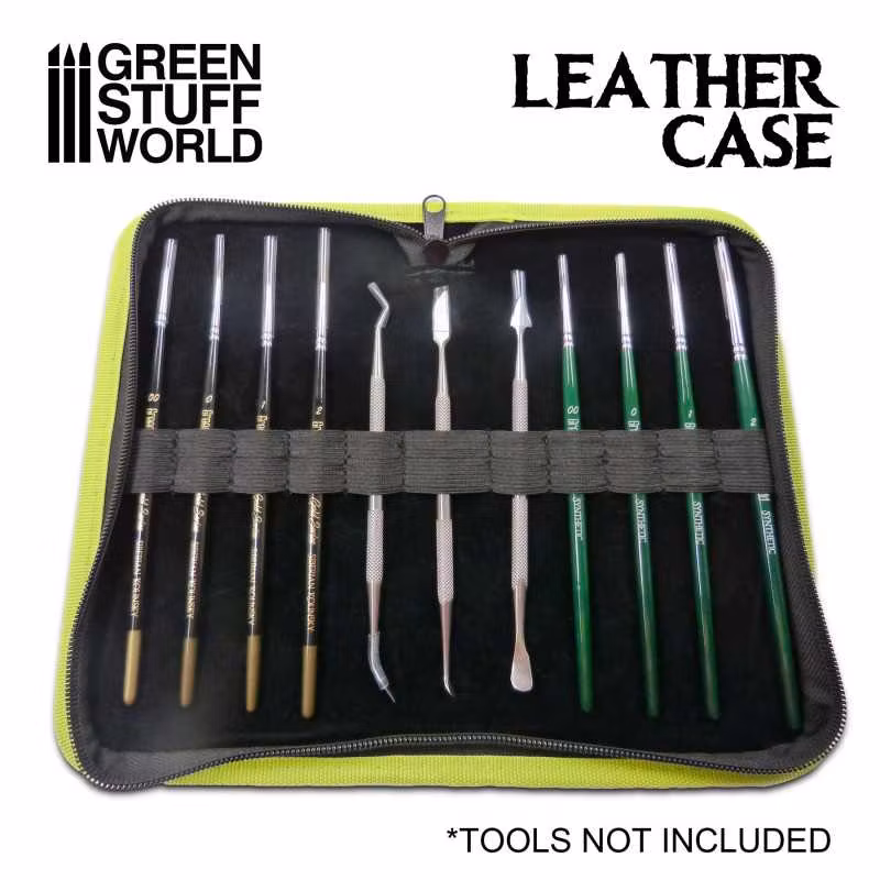 Premium Leather Case for Tools and Brushes