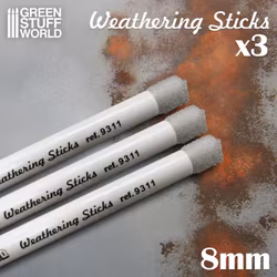 Weathering Brushes 8mm (x3)