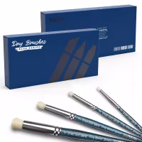 Premium Dry Brush Set - BLUE Series