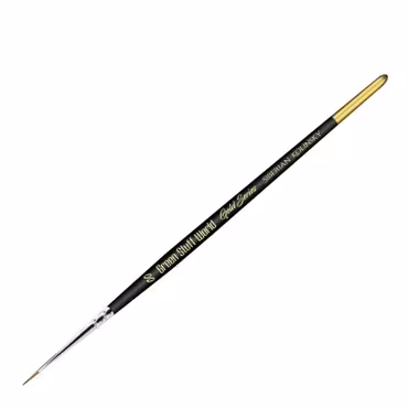 GOLD SERIES Siberian Kolinsky Brush - Size 00