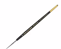 GOLD SERIES Siberian Kolinsky Brush - Size 00
