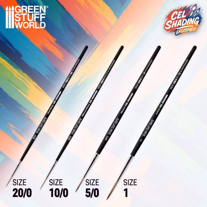 Synthetic Cel Shading Brushes Pack x4
