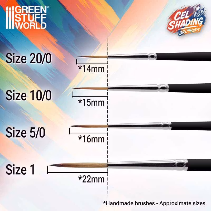 Synthetic Cel Shading Brushes Pack x4