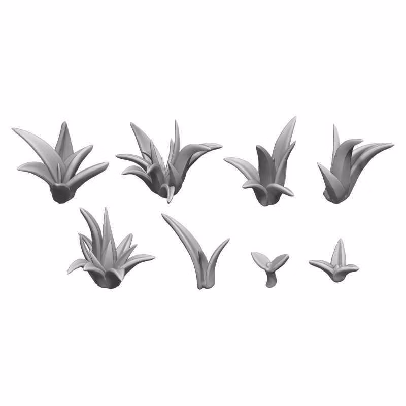 Grass Clumps 3D printed set