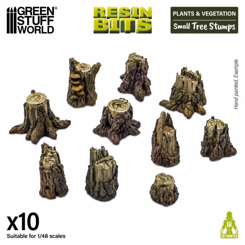 Small Tree Stumps (x10)
