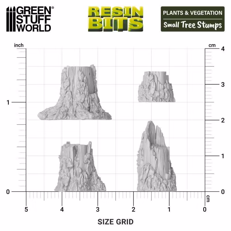 Small Tree Stumps (x10)