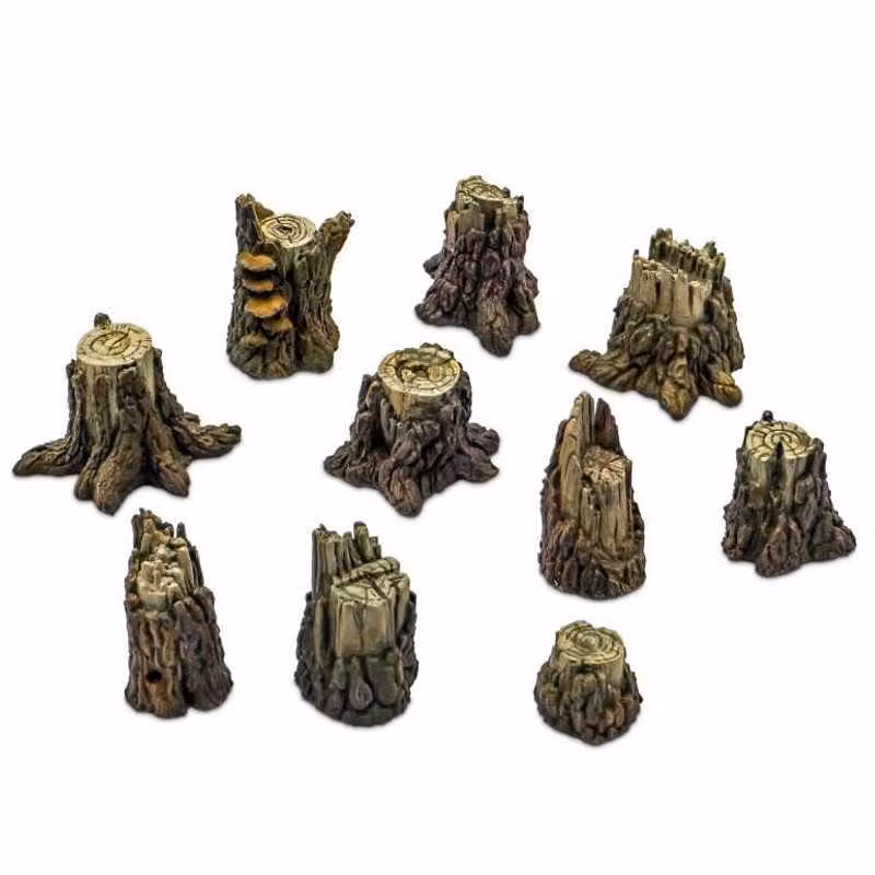 Small Tree Stumps (x10)