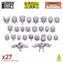 Egyptian Scarabs (x27) - 3D printed