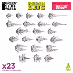 Gunfire Effect (x23) - 3D printed