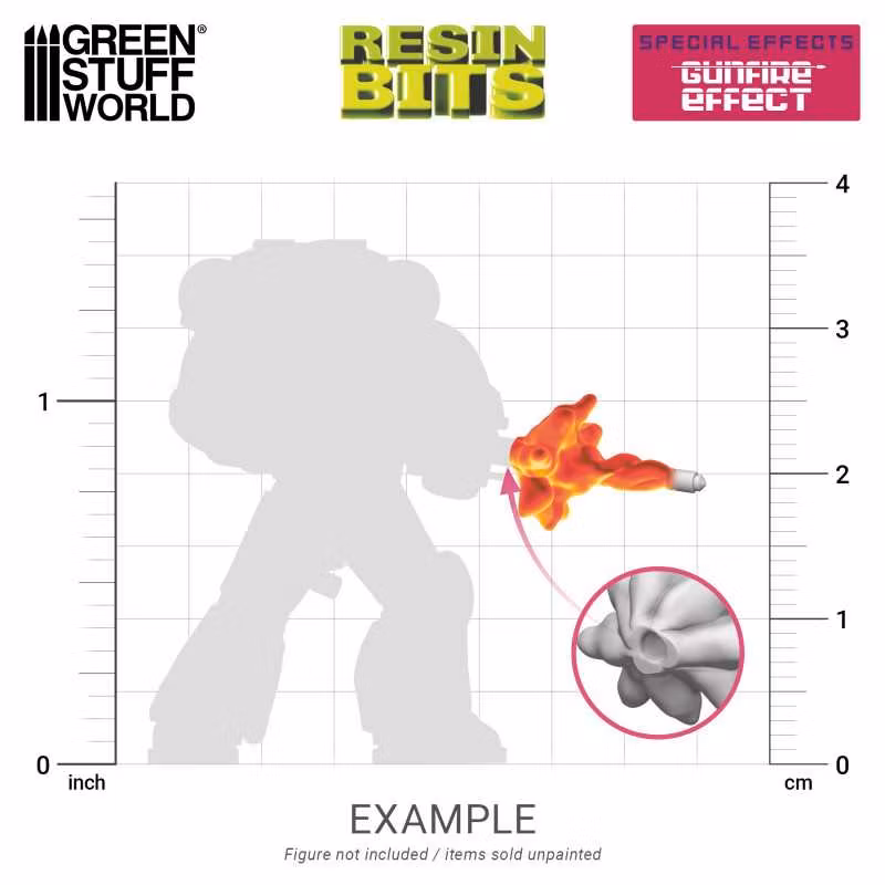 Gunfire Effect (x23) - 3D printed