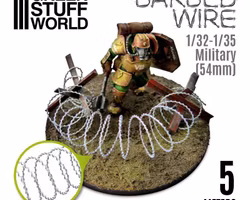 simulated BARBED WIRE - 1/32-1/35 Military