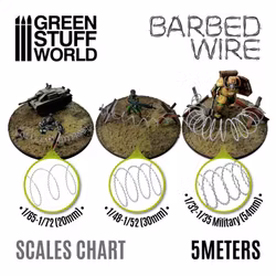 simulated BARBED WIRE - 1/32-1/35 Military