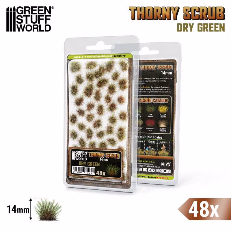 Thorny Scrubs - DRY GREEN