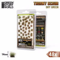 Thorny Scrubs - DRY GREEN  (x48)