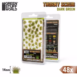 Thorny Scrubs - DARK GREEN (x48)