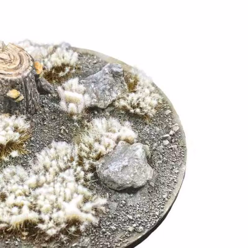 Shrubs TUFTS - 6mm FROSTED SNOW - BEIGE (x75)