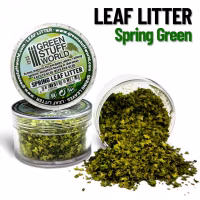 Large Leaf Litter - Spring Green