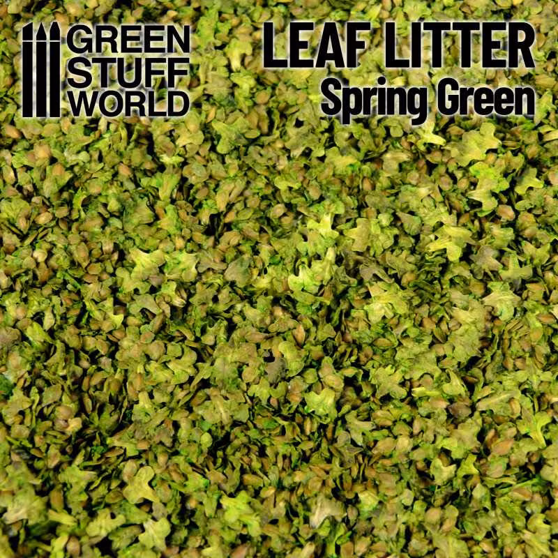 Large Leaf Litter - Spring Green