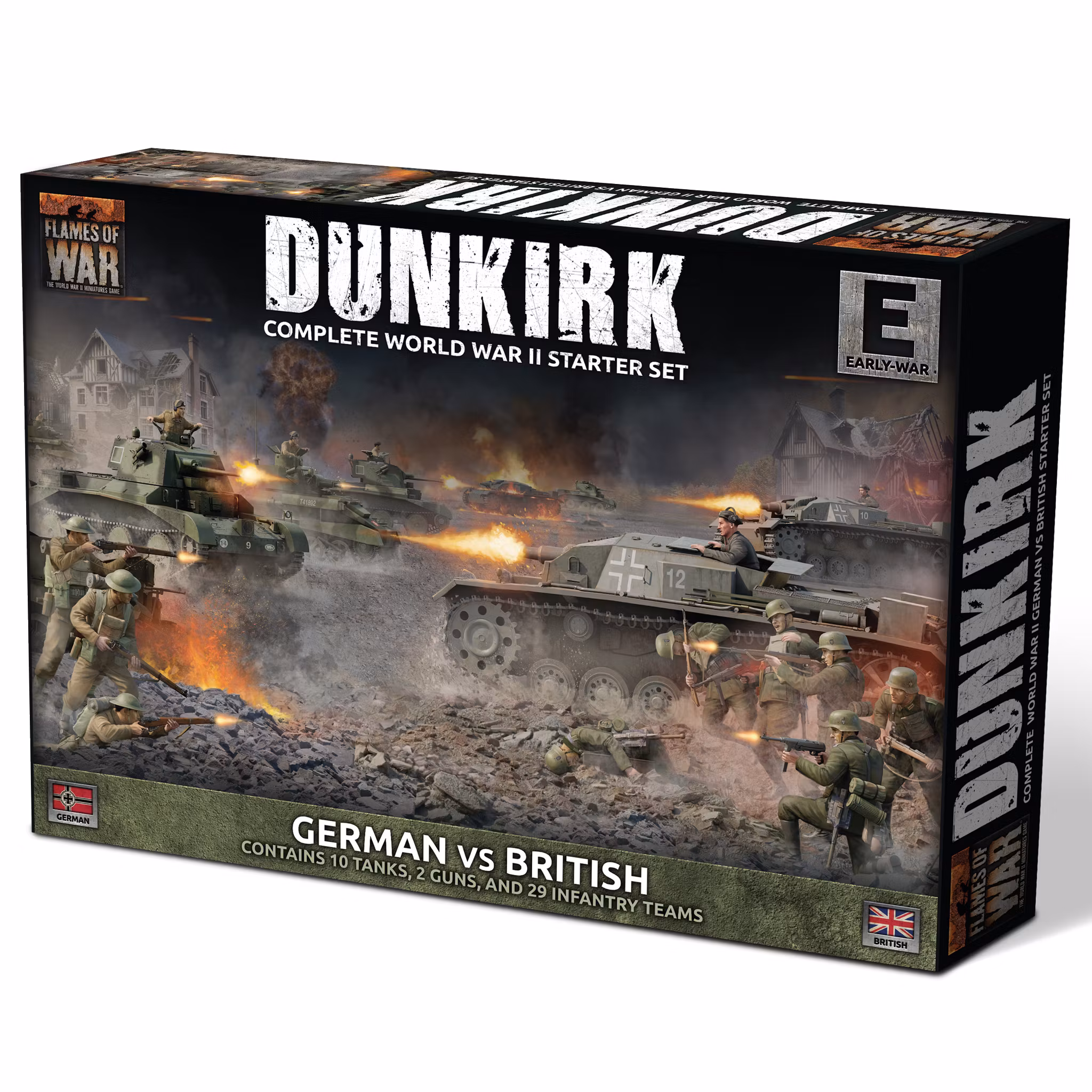 Blitzkrieg: Invasion of France, 1940 German vs British “Dunkirk” Starter Set
