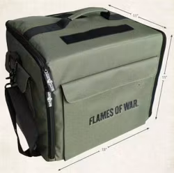 Flames Of War Army Bag Green - including foam