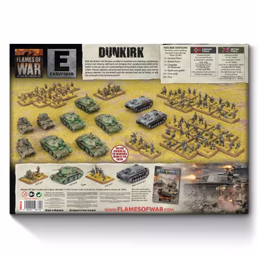 Blitzkrieg: Invasion of France, 1940 German vs British Dunkirk Starter Set - FWBX18