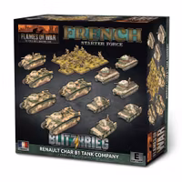 French Renault Char B1Tank Company - FRAB03