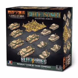 French Renault Char B1Tank Company - FRAB03