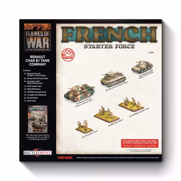 French Renault Char B1Tank Company - FRAB03
