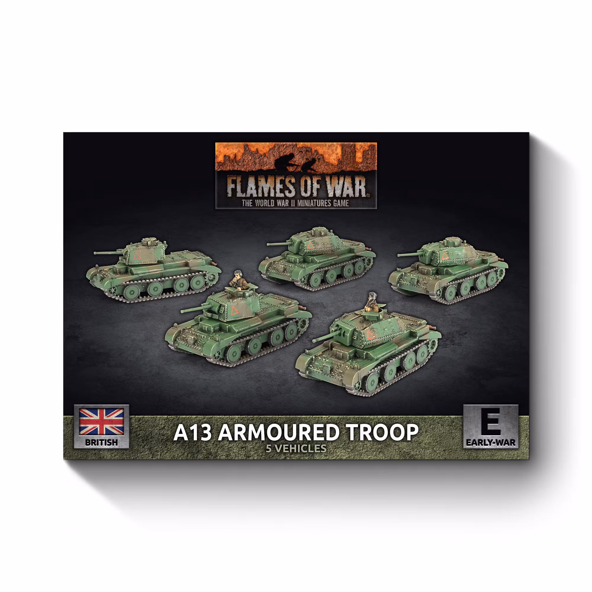A13 Cruiser Troop (x5 Plastic) - BBX84