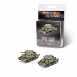 A9 Cruiser Mk I (x2, resin/metal) - BR021
